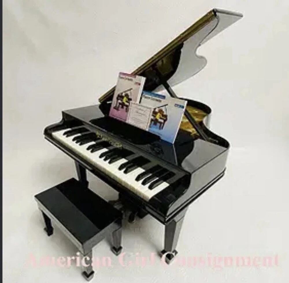 RARE American Girl Baby Grand Piano – Retired 18" Doll Accessory – Fully Working